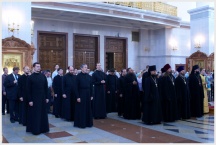 Первый выпуск в Хабаровской духовной семинарии (24 июня 2010 года)