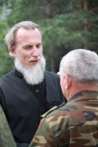 Прибытие архиепископа Хабаровского и Приамурского Игнатия из архипастырской командировки на Северный Кавказ. 2 июля 2011г.
