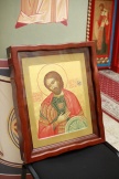 Прибытие архиепископа Хабаровского и Приамурского Игнатия из архипастырской командировки на Северный Кавказ. 2 июля 2011г.