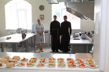 Министр образования и науки Российской Федерации Андрей Александрович Фурсенко посетил Хабаровскую духовную семинарию. 21 августа 2011 г.