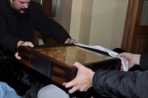 Путешествие иконы Божией Матери "Умягчение злых сердец" по приходам Приамурской митрополии. Комсомольск-на-Амуре - Маяк. 13 ноября 2011г.