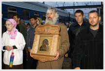 «Феодоровская» икона Божией Матери в Хабаровске (24 сентября 2007 года)
