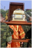 Начало юбилейного крестного хода в г. Хабаровске (17 мая 2008 года)