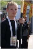 Начало юбилейного крестного хода в г. Хабаровске (17 мая 2008 года)