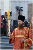 Начало юбилейного крестного хода в г. Хабаровске (17 мая 2008 года)