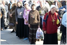 Начало юбилейного крестного хода в г. Хабаровске (17 мая 2008 года)